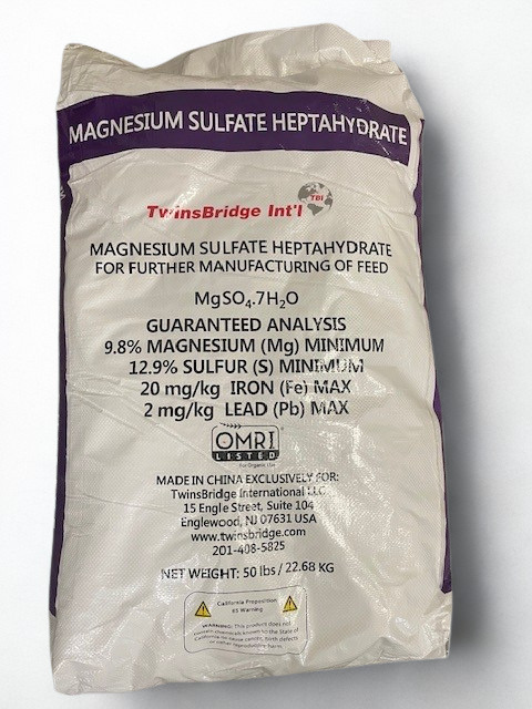Magnesium Sulfate Epsom Salt